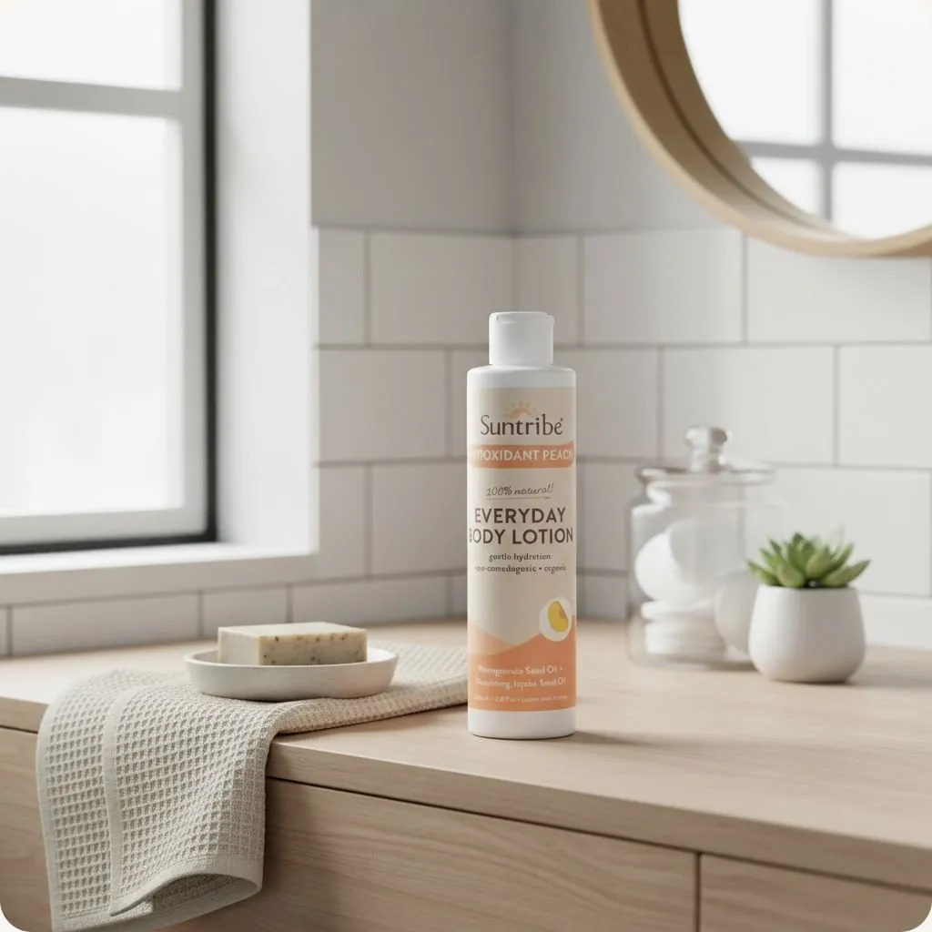 Suntribe Everyday bodylotion perzik antioxidant