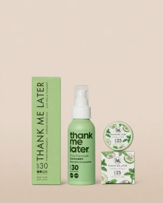 Thank Me Later Magic Duo Green zonneset SPF30 100ml