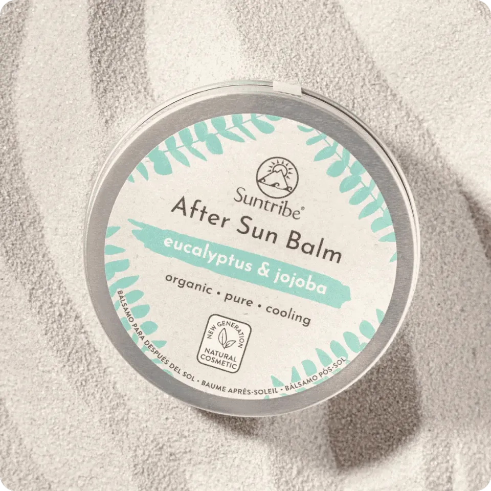 Suntribe Organic after sun balsem eucalyptus jojoba