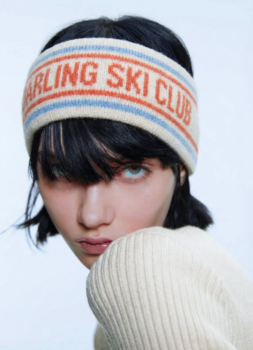 Darling Slope-Ready Band katoenen hoofdband ski