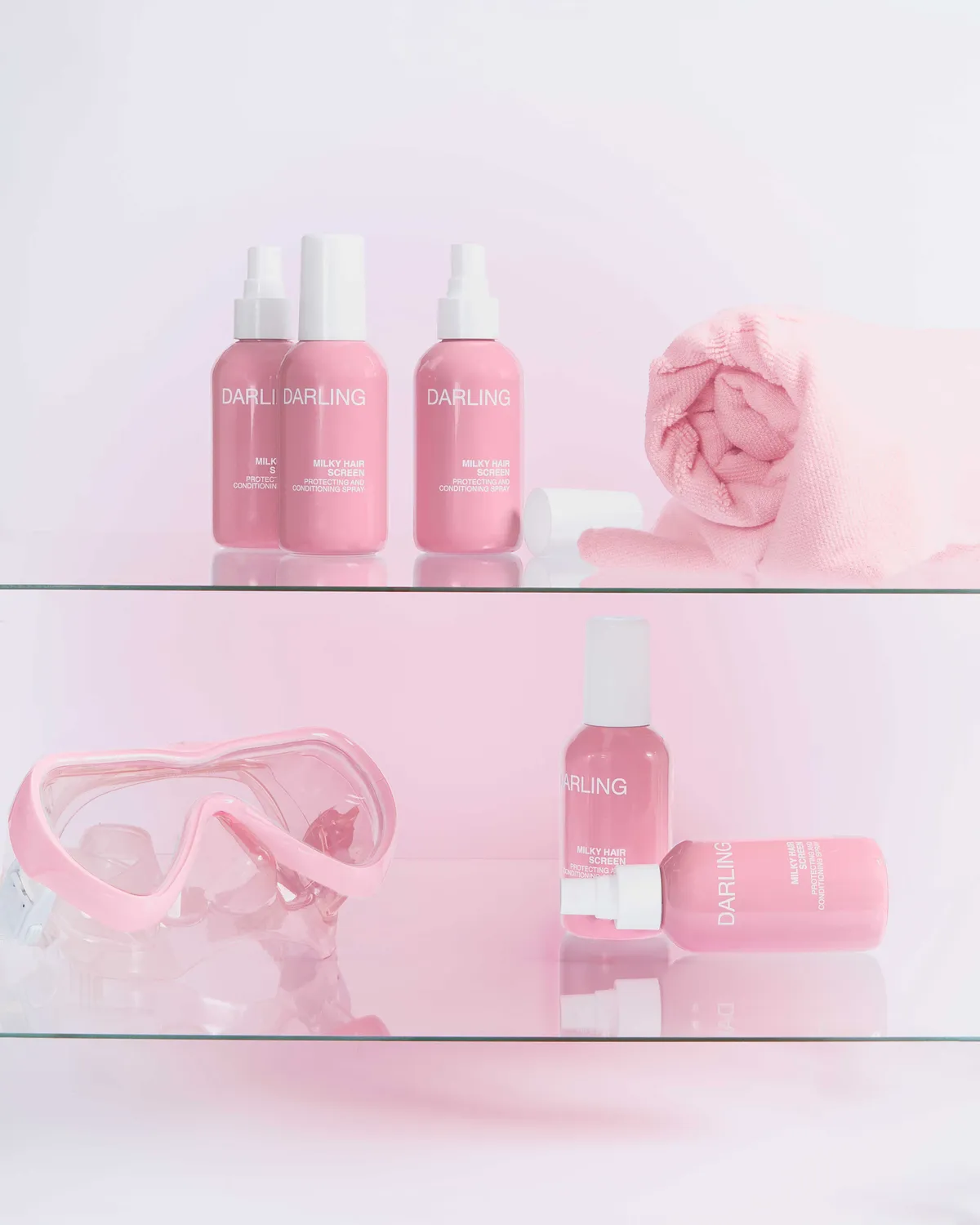 Darling Milky Hair Screen leave-in haarspray 150 ml hittebescherming