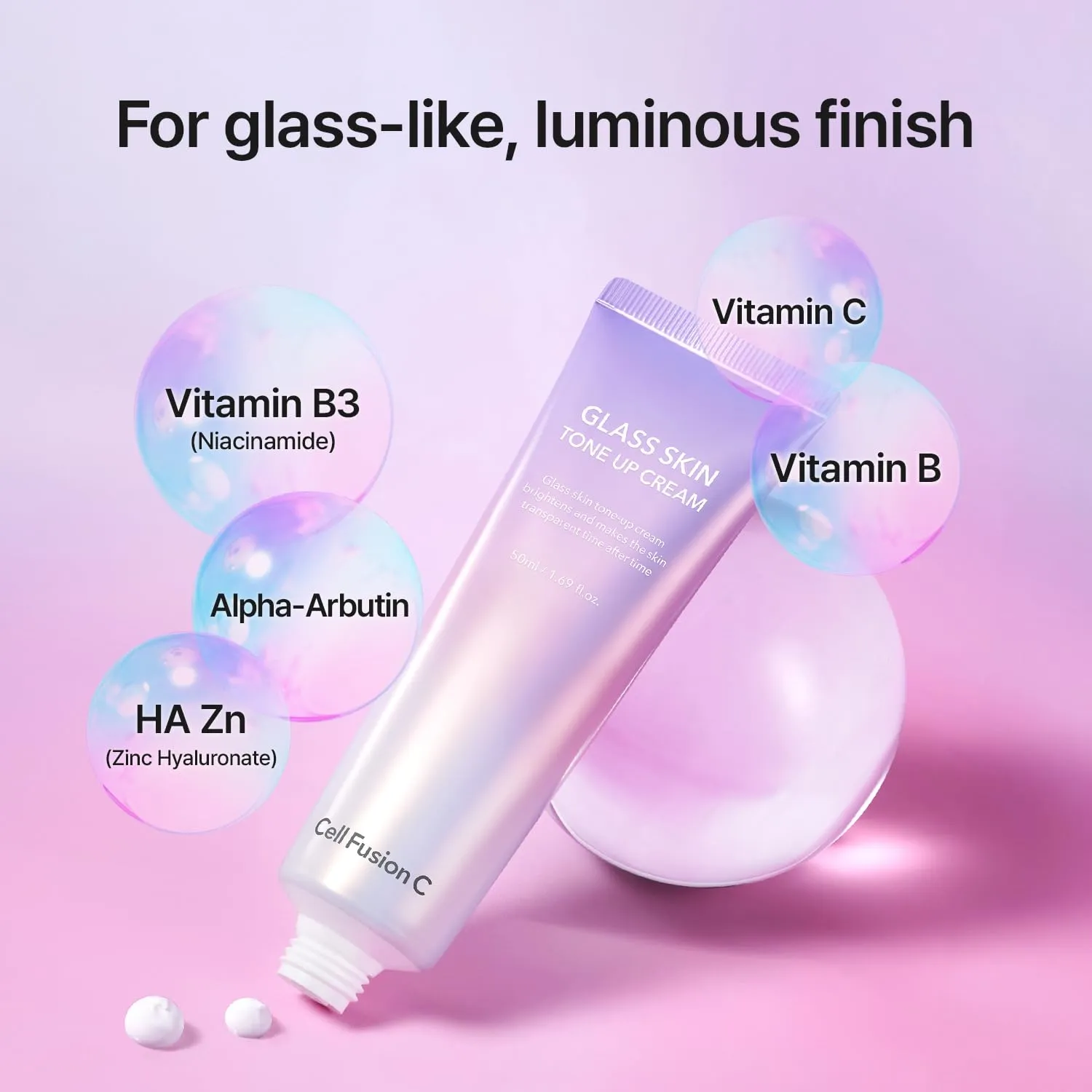 Cell Fusion Glass Skin Tone Up crème 50 ml egaliserend
