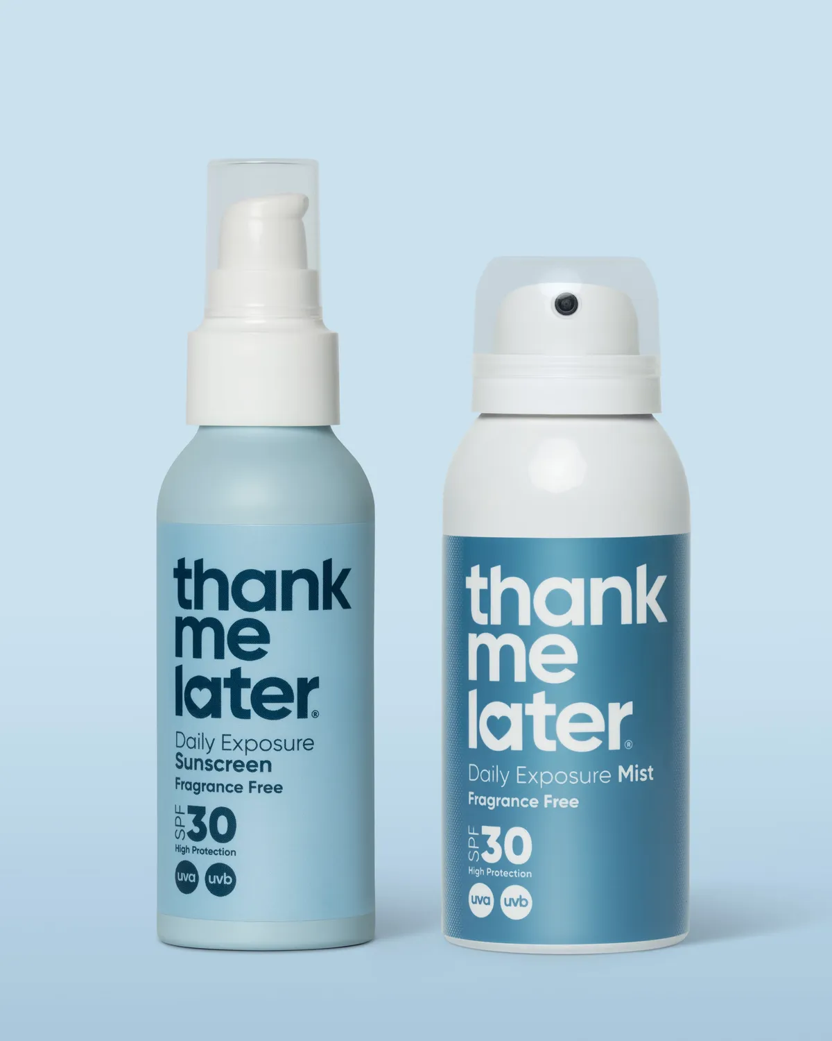 Thank Me Later Daily Exposure Duo zonneset SPF30 parfumvrij