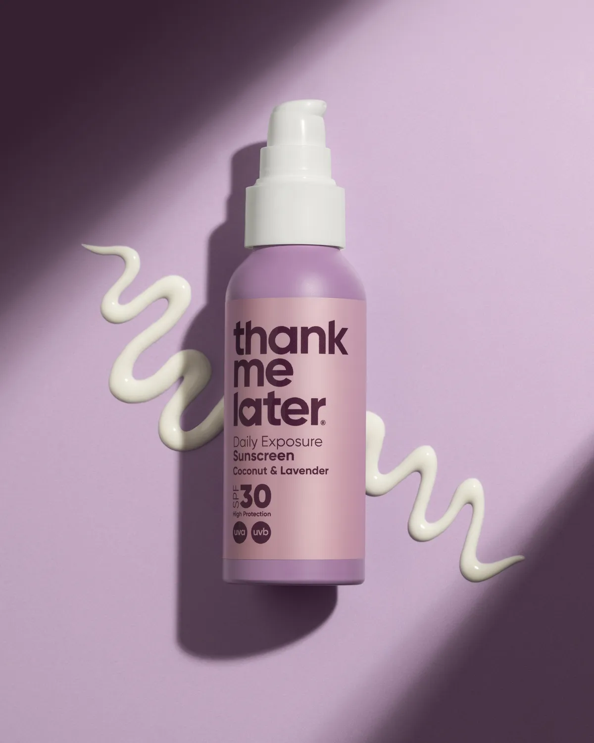 Thank Me Later Daily Exposure Zonnecrème Lavendel Kokos 100ml