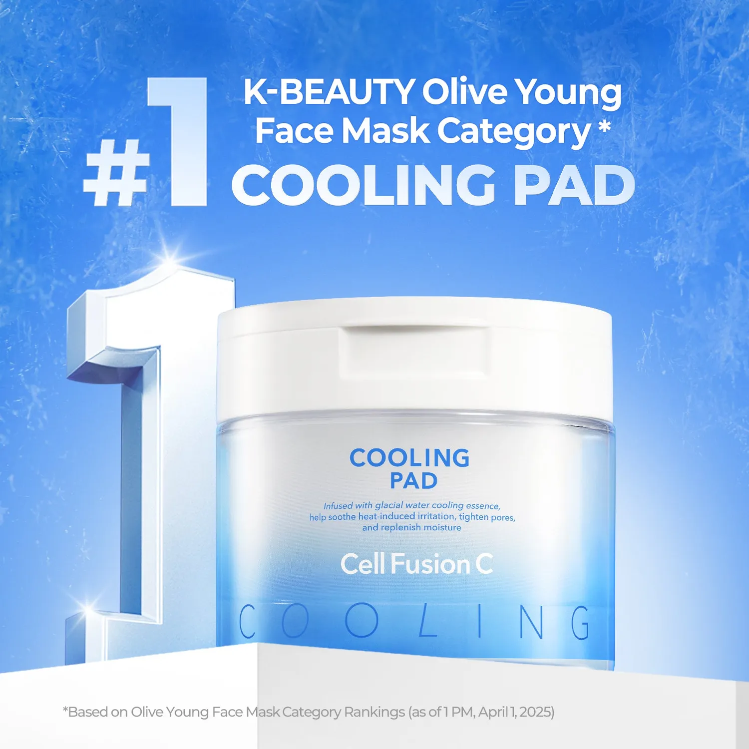 Cell Fusion C Post Alpha Cooling toner pads single verkoelend