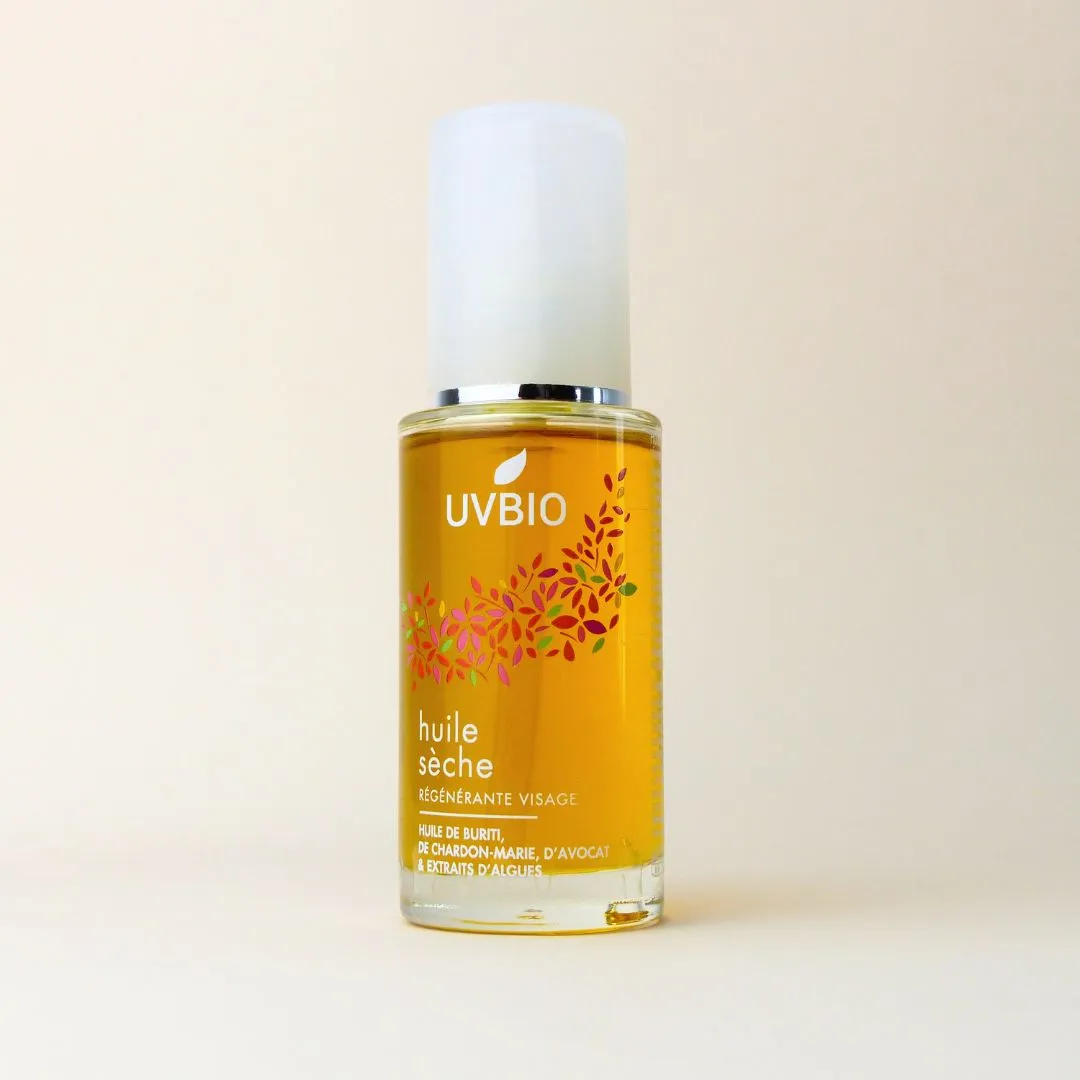 UVBIO Duo bodyolie droog regenererend glitter 2x50ml glow
