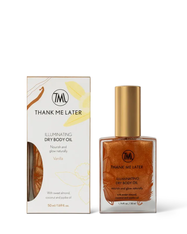 Thank Me Later The Body Oil bodyolie 50ml met glans
