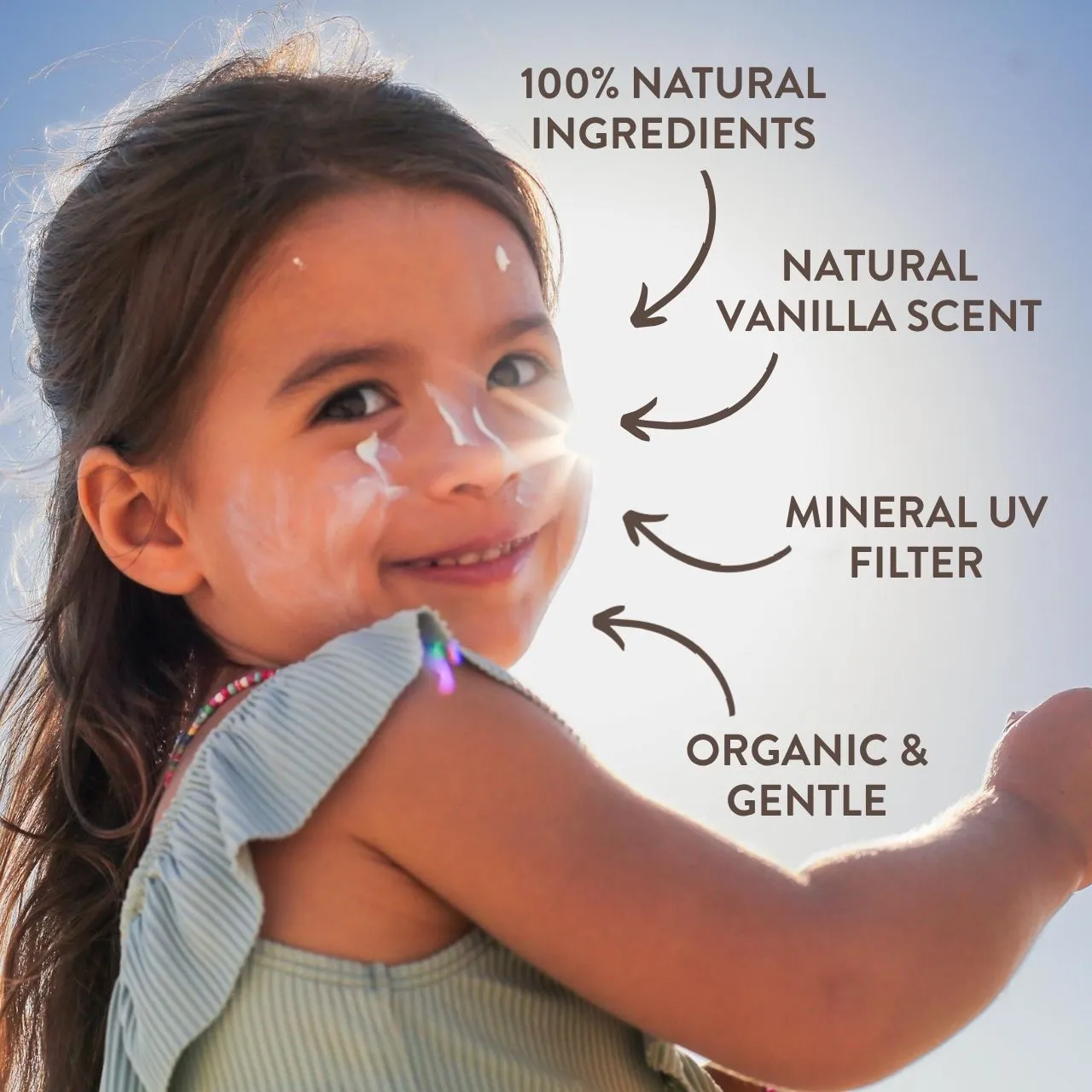 Suntribe Baby & Kids zonnebrandcrème SPF30 vanille