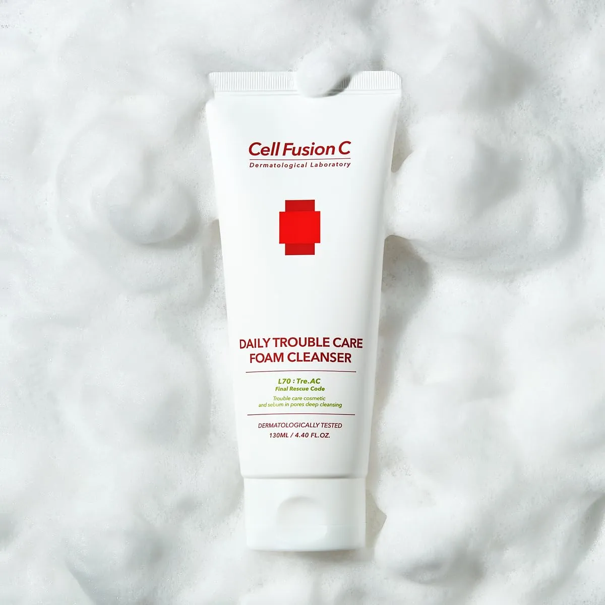 Cell Fusion TRE.AC Daily Trouble Care Foam Cleanser 130ml acne