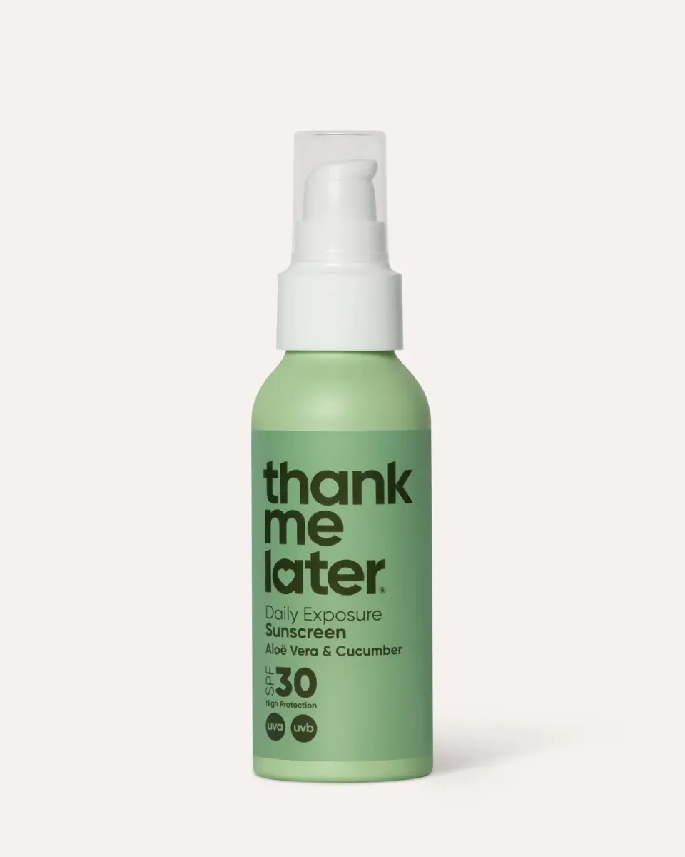 Thank Me Later Daily Exposure zonnecreme komkommer 100 ml