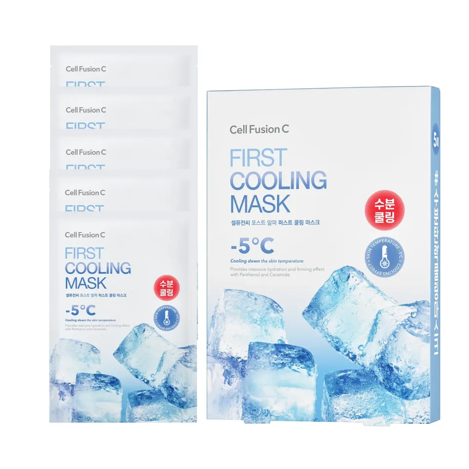 Cell Fusion Post Alpha First Cooling Mask masker 5 stuks verkoelend