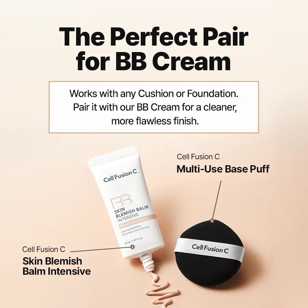 Cell Fusion BB Cream Puff BB cream Light met puff
